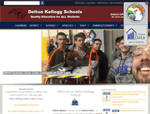 Tablet Screenshot of dkschools.org